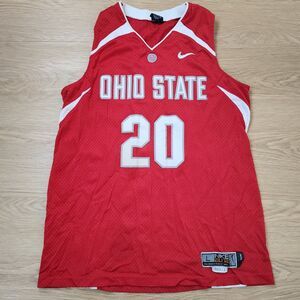 Vintage SKL Sports Ohio State University Buckeyes #20 Basketball Jersey Size L